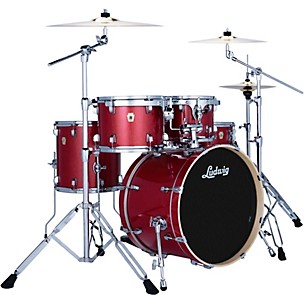 Ludwig Evolution 5-Piece Drum Set With Paiste Cymbals -