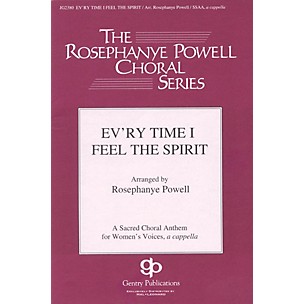 Gentry Publications Ev'ry Time I Feel the Spirit SSAA A Cappella arranged by Rosephanye Powell