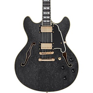 D'Angelico Excel Series DC Semi-Hollow Electric Guitar With USA Seymour Duncan Humbuckers and Stopbar Tailpiece