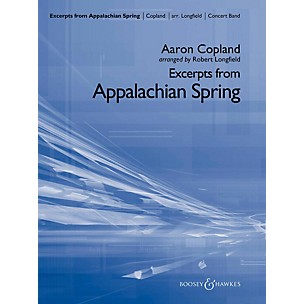 Boosey and Hawkes Excerpts From Appalachian Spring Concert Band Level 4