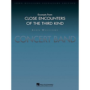 Hal Leonard Excerpts from Close Encounters of the Third Kind (Deluxe Score) Concert Band Level 5 by Stephen Bulla