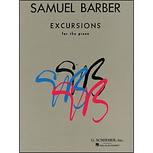 G. Schirmer Excursions for The Piano By Barber