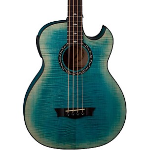 Dean Exhibition Flame Maple Acoustic-Electric Bass with Aphex