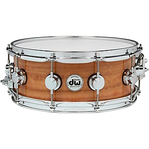 DW Exotic Fiddleback Eucalyptus Lacquer Snare