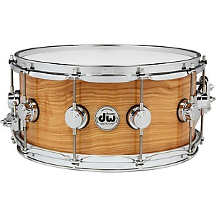 DW Exotic Figured Olive Ash Lacquer Snare