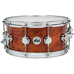 DW Exotic Sapele Pommele Lacquer Snare