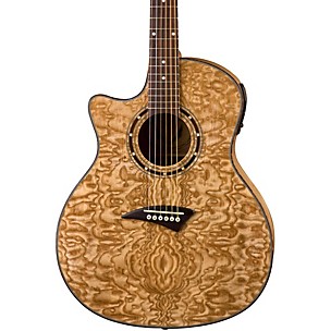 Dean Exotica Quilted Ash Left-Handed Acoustic-Electric Guitar