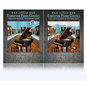 Alfred Exploring Piano Classics Level 1 (Value Pack) Late Elementary