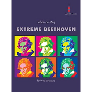 Amstel Music Extreme Beethoven (Score Only) Concert Band Level 5 Composed by Johan de Meij