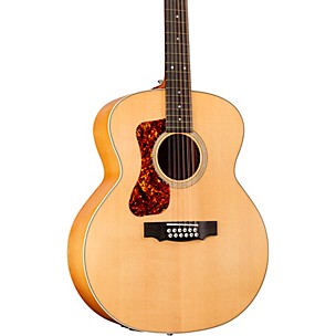 Guild F-2512E Maple Left-Handed 12-String Jumbo Acoustic-Electric Guitar