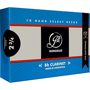 Gonzalez F.O.F Bb Clarinet Reeds
