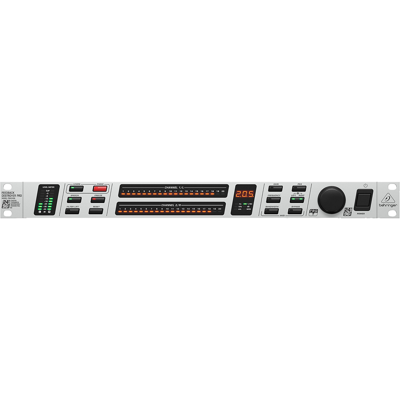 Behringer FBQ2496 Feedback Destroyer Pro Feedback Suppressor
