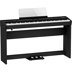 Roland FP-60X Digital Piano With Matching Stand and Pedalboard