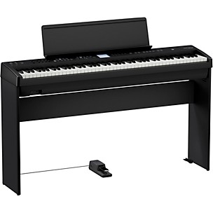 Roland FP-E50 Digital Piano With Matching Stand and Sustain Pedal