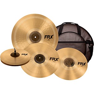 Sabian FRX PrePack Cymbal Set With Free Classic Vintage Cymbal Bag