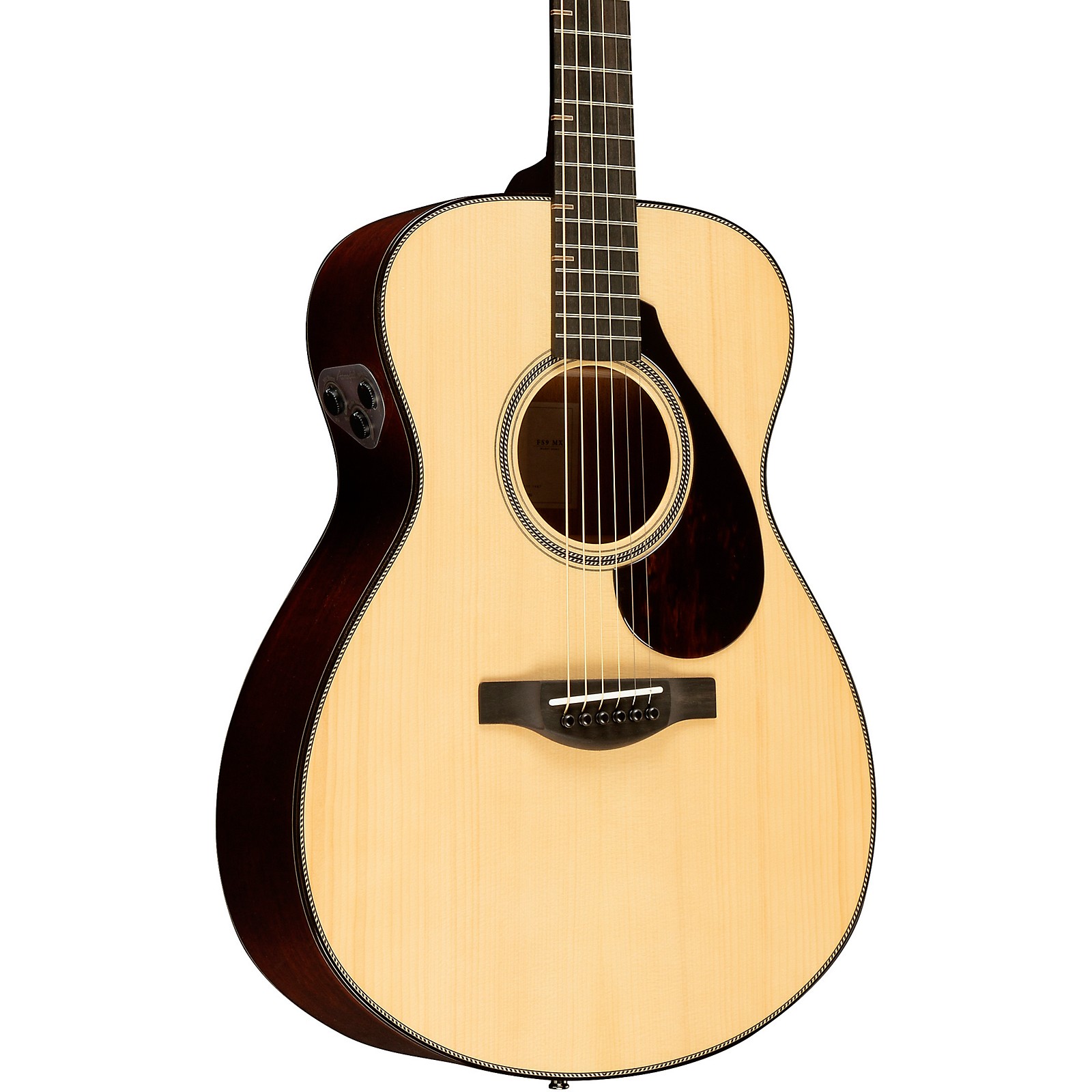 Yamaha FS9 MX Mahogany Concert Acoustic-Electric Guitar | Music & Arts
