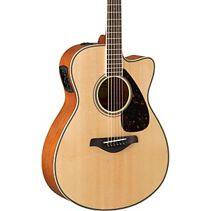 Yamaha FSX820C Small Body Acoustic-Electric Guitar