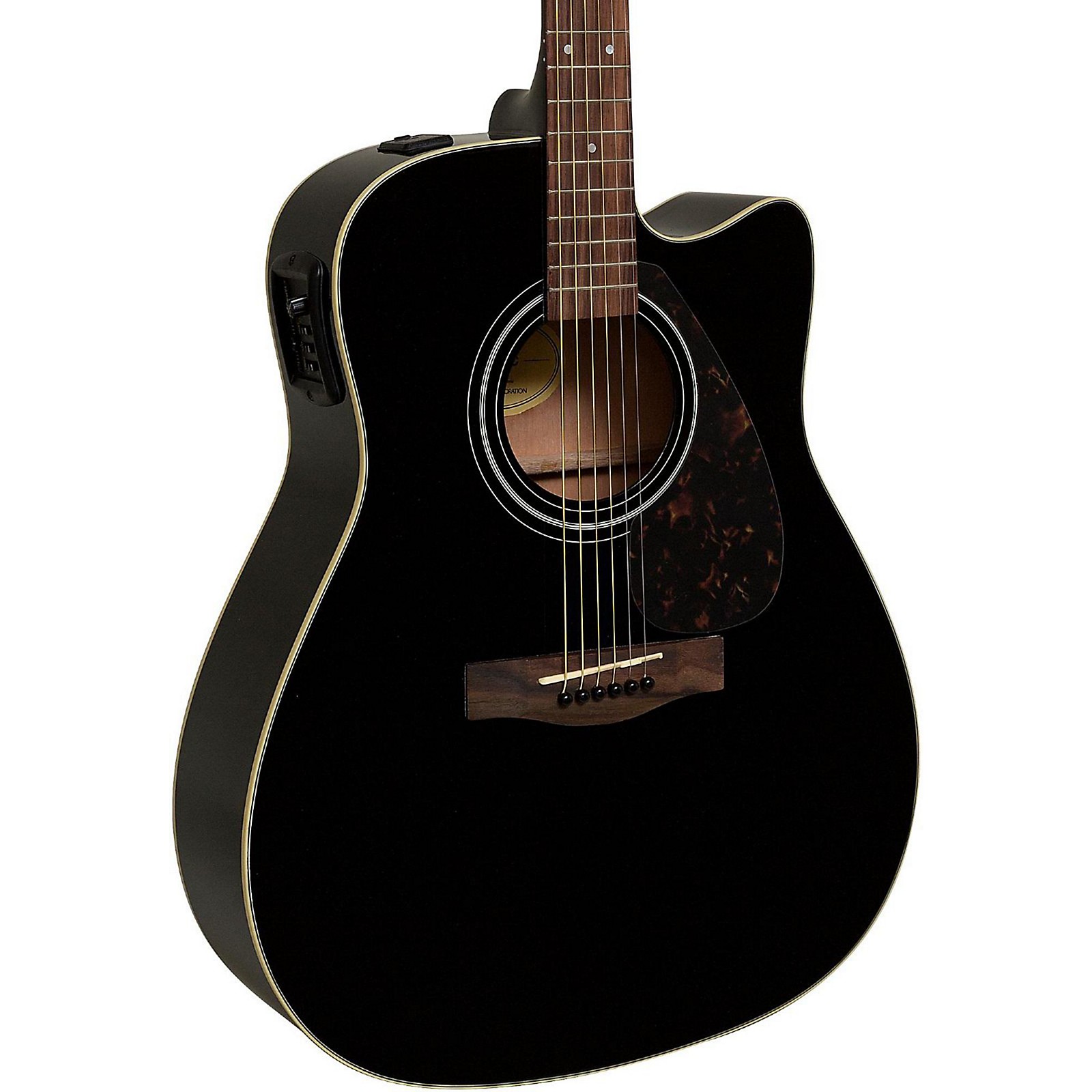 Yamaha FX335C Dreadnought Acoustic-Electric Guitar Tobacco