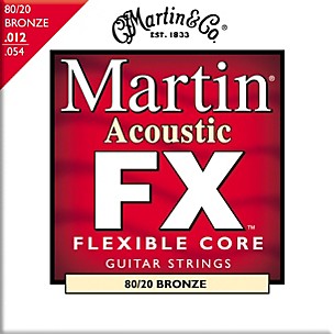 Martin FX640 80/20 Bronze Acoustic Light Guitar Strings