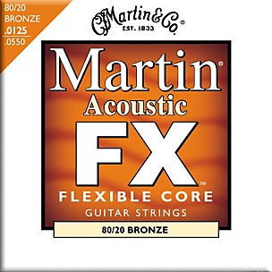 Martin FX645 80/20 Bronze Acoustic Light/Medium Strings