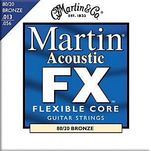 Martin FX650 80/20 Bronze Acoustic Medium Guitar Strings