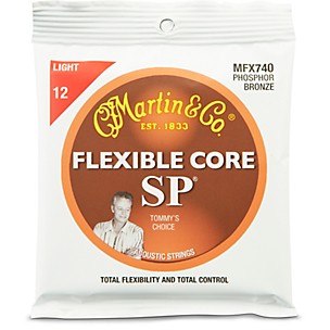 Martin FX740 SP Flexible Core Phosphor Bronze Light Acoustic Guitar Strings