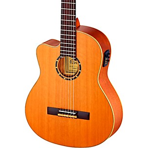 Ortega Family Series Pro RCE131 Acoustic-Electric Left-Handed Classical Guitar