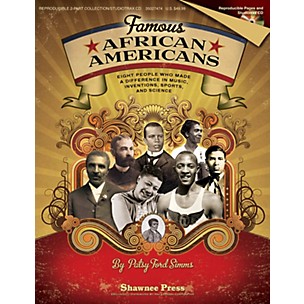 Shawnee Press Famous African Americans REPRO COLLECT UNIS BOOK/CD Composed by Patsy Ford Simms