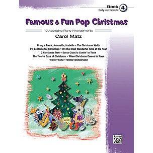 Alfred Famous & Fun Pop Christmas Book 4