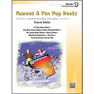 Alfred Famous & Fun Pop Duets Book 1