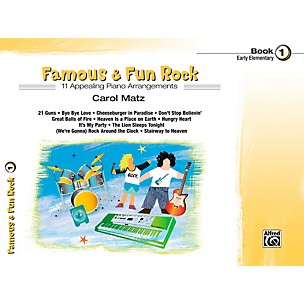 Alfred Famous & Fun Rock, Book 1