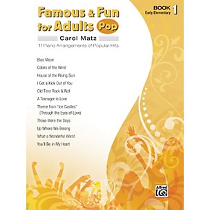 Alfred Famous & Fun for Adults Pop Book 1 Piano