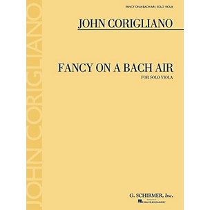 G. Schirmer Fancy on a Bach Air (for Viola Solo) String Series Softcover