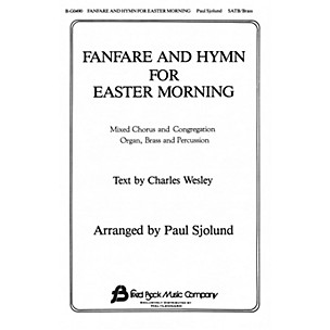 Fred Bock Music Fanfare and Hymn for Easter Morning SATB arranged by Paul Sjolund