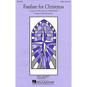 Hal Leonard Fanfare for Christmas (Medley) IPAKB Arranged by Audrey Snyder