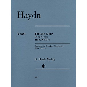 G. Henle Verlag Fantasia in C Major (Capriccio) Hob. XVII:4 Henle Music Softcover by Haydn Edited by Sonja Gerlach