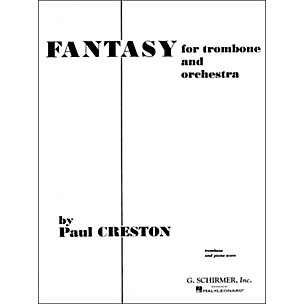 G. Schirmer Fantasy for Trombone Pno/Redorig for Orchestra