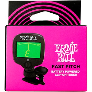 Ernie Ball Fast Pitch Clip-On Tuner -