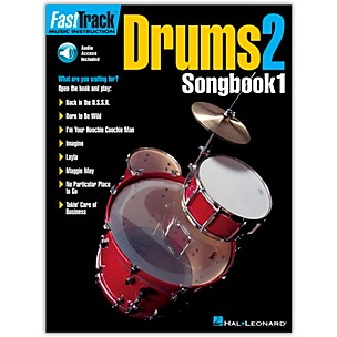 Hal Leonard FastTrack Drums2 Songbook 1 (Book/Online Audio)