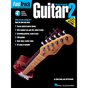 Hal Leonard FastTrack Guitar Method Book 2 (Book/Audio Online)