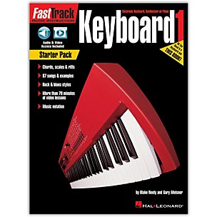 Hal Leonard FastTrack Keyboard Method - Starter Pack Book/Online Audio and Video