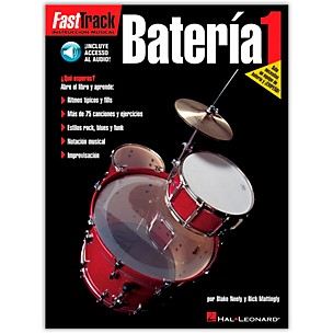 Hal Leonard Fasttrack Bateria 1 - Spanish (Book/Online Audio)