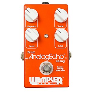 Wampler Faux Analog Echo/Delay Guitar Effects Pedal