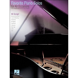 Hal Leonard Favorite Piano Solos for All Occasions