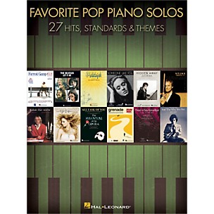 Hal Leonard Favorite Pop Piano Solos songbook