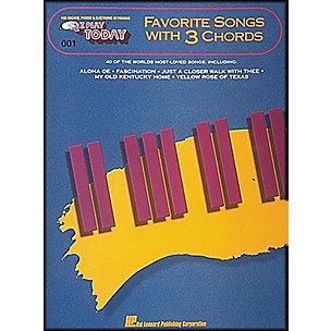 Hal Leonard Favorite Songs with 3 Chords E-Z Play 1