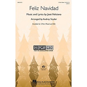 Hal Leonard Feliz Navidad VoiceTrax CD Arranged by Audrey Snyder