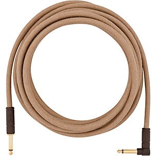 Fender Festival Pure Hemp Straight to Angle Instrument Cable