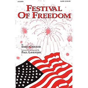 Hal Leonard Festival of Freedom SATB arranged by Emily Crocker