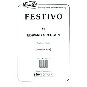 Studio Music London Festivo Concert Band Composed by Edward Gregson
